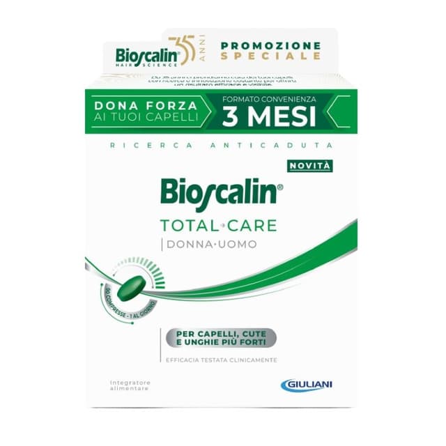 Bioscalin Total Care – 90 Tabletten Nahrungsergänzungsmittel für die Haare