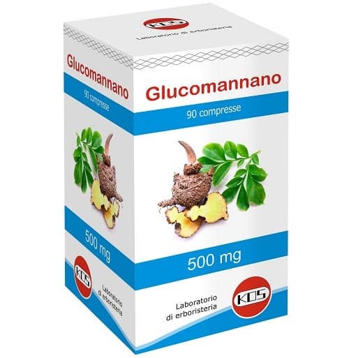 GLUCOMANNANO 90CPR 500MG
