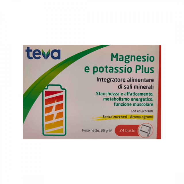 Magnesio Potassio Teva – 24 Beutel