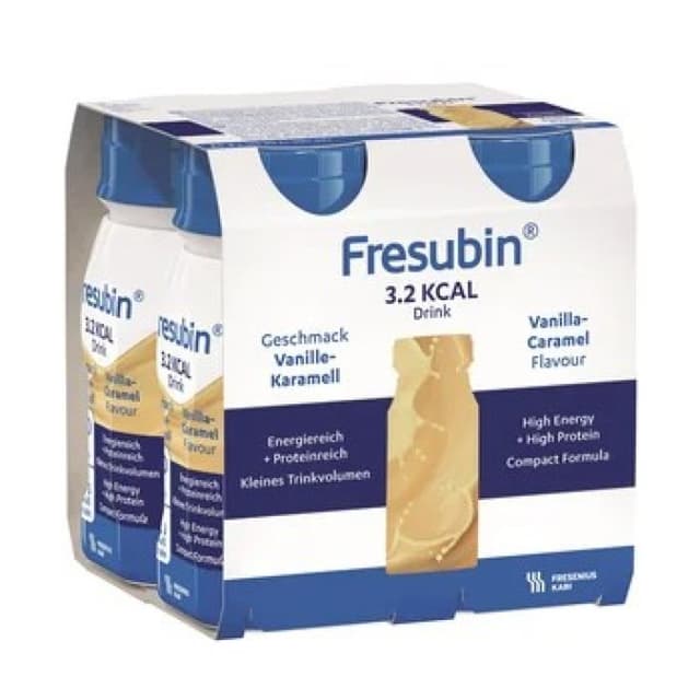 Fresubin 3.2 kcal Drink Vanille-Karamell – 4x125 ml
