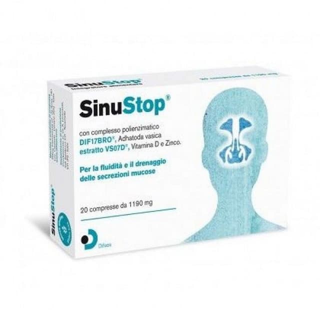 SINUSTOP 20CPR 1190 MG