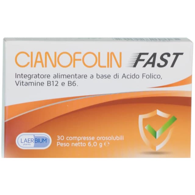 CIANOFOLIN FAST 30CPR