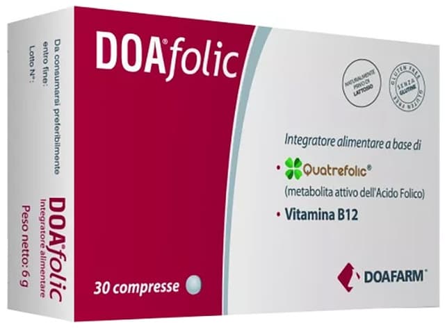 DOAFOLIC – 30 Tabletten Nahrungsergänzung