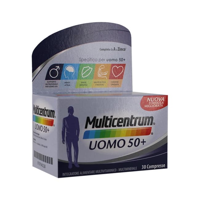Multicentrum Uomo 50+ – 30 Tabletten