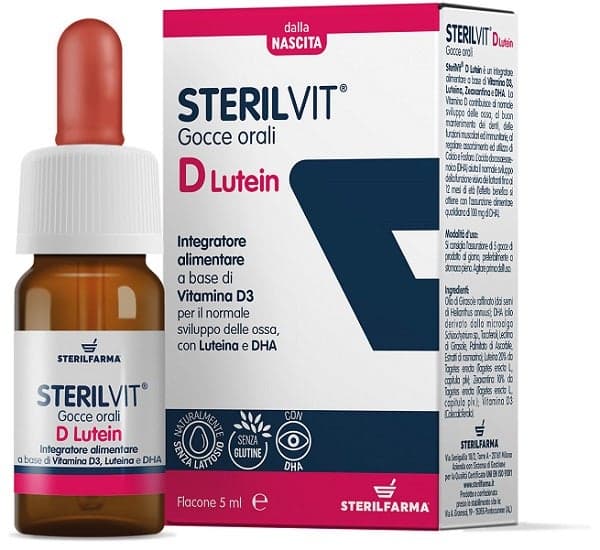 Sterilvit D Lutein DHA – 5 ml Tropfen