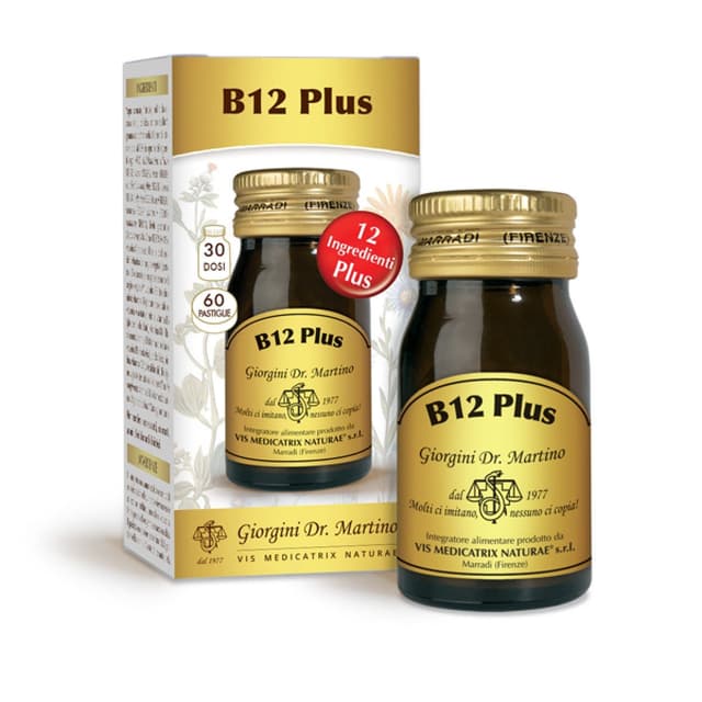B12 Plus Giorgini – 60 Pastillen