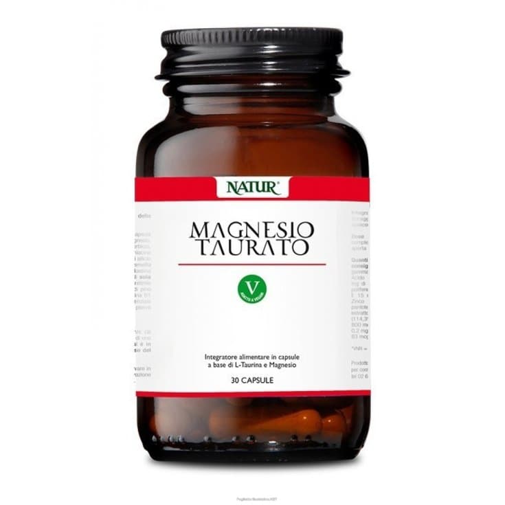 MAGNESIO TAURATO 30CPS N/F NATUR