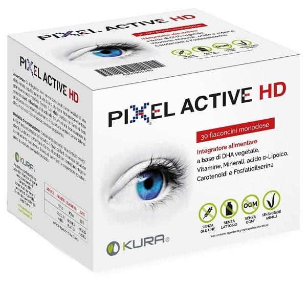 Pixel Active HD – 30 Trinkampullen für die Augen
