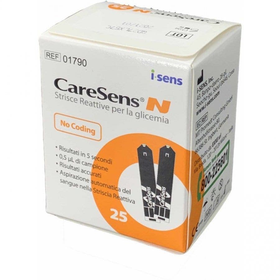 CARESENS N GLICEMIA 25STR