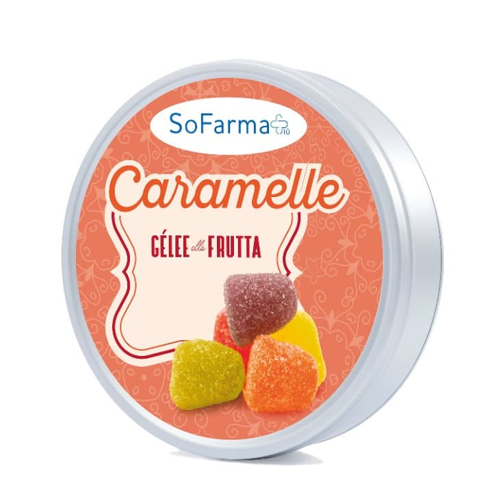 Caramelle Gelee Frutta – 40 g zuckerfrei