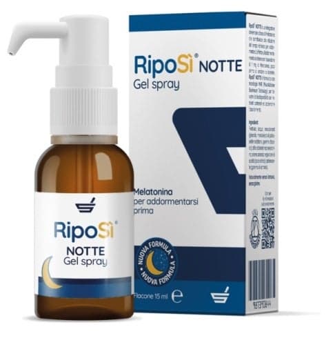 Riposi Notte Gel Spray – 15 ml Mundspray für die Nacht