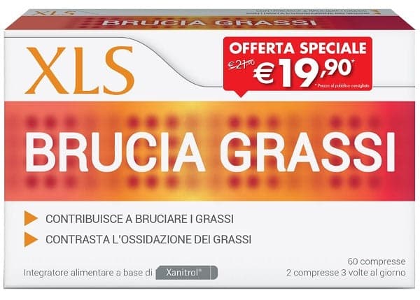 XLS Brucia Grassi – 60 Tabletten Nahrungsergänzungsmittel