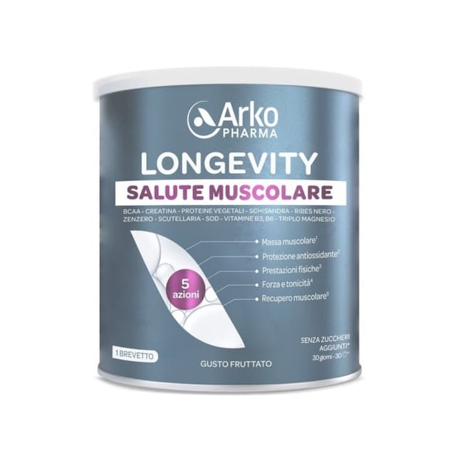 Longevity Salute Muscolare – Pulver 285 g für die Muskulatur