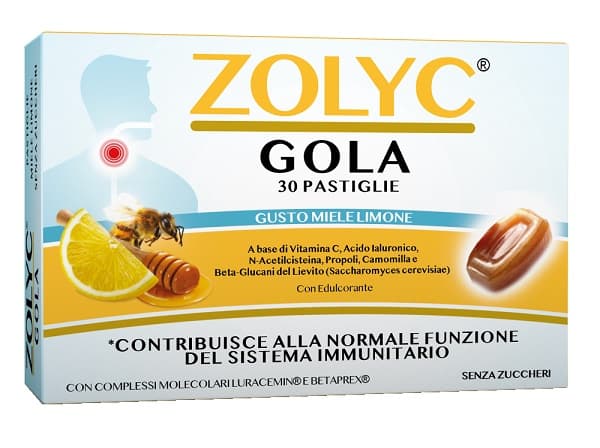 ZOLYC GOLA MIELE LIMONE 30PAST