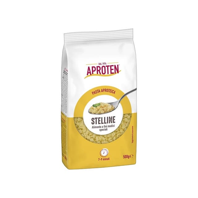 Aproten Pasta Stelline – eiweißarme Nudeln, 500 g