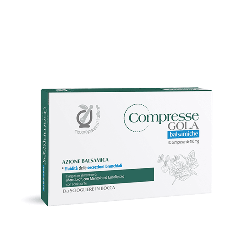 Compresse Gola Balsamiche – 30 Tabletten