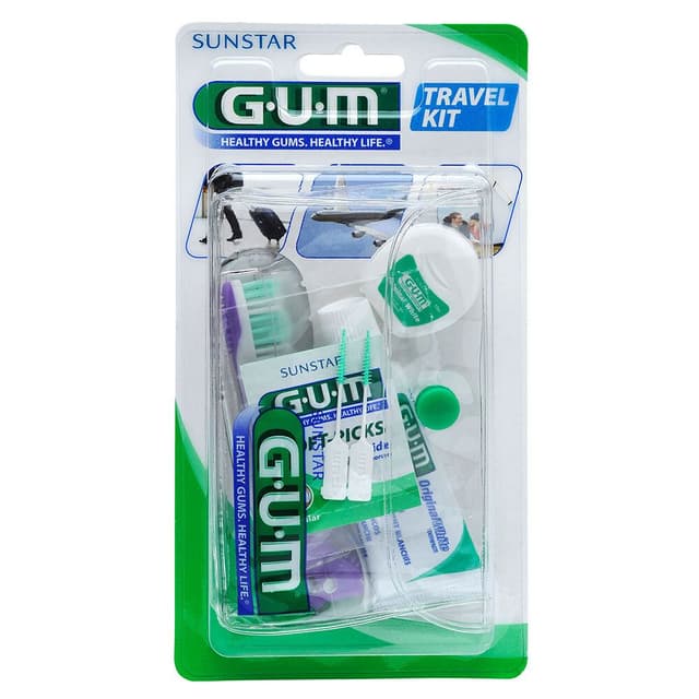 GUM Travel Kit – Reiseset für die Mundhygiene unterwegs