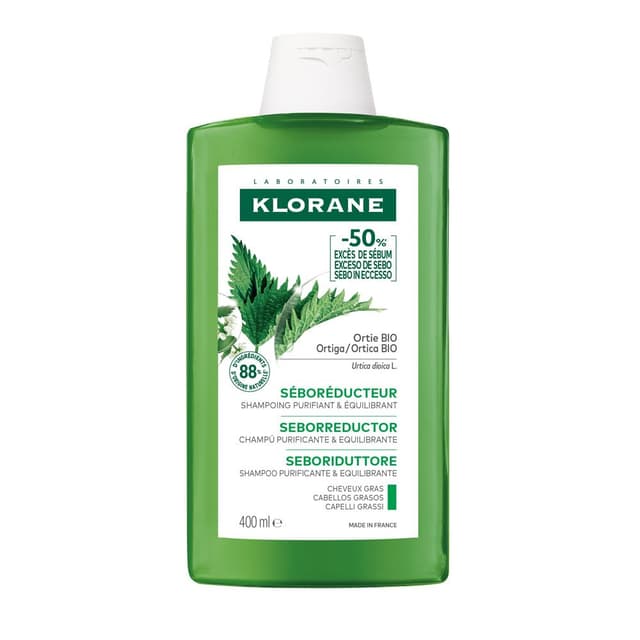 Klorane Brennnessel-Shampoo – 400 ml