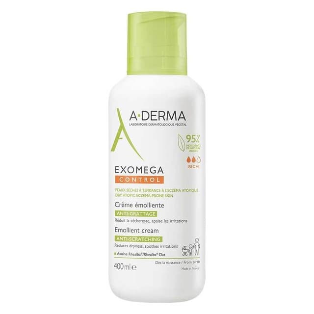 A-Derma Exomega Control Emollient Creme – 400 ml