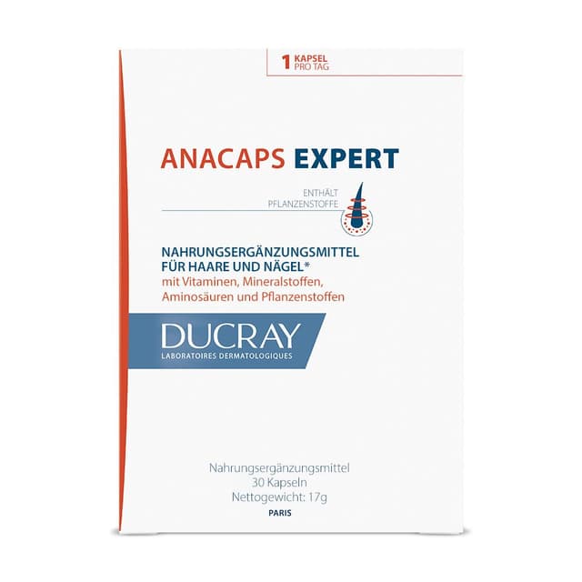 Vitamin B-Komplex + Biotin – 30 Kapseln | Anacaps Expert