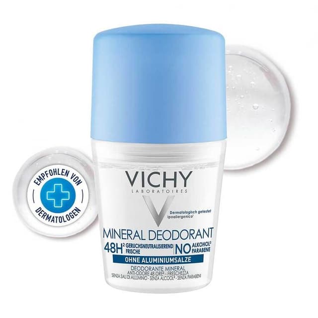 Vichy Déodorant Minéral – Roll-on 50 ml