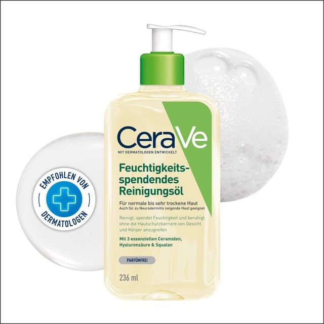 CeraVe Hydrating Oil Cleanser – 236 ml
