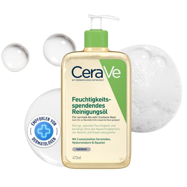 CeraVe Hydrating Oil Cleanser – 473 ml