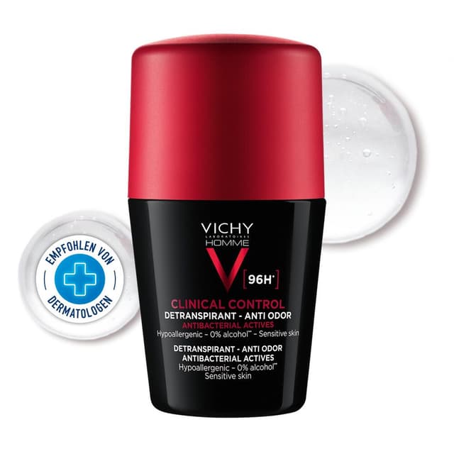 Vichy Homme Deodorant Roll-on 96h – 50 ml