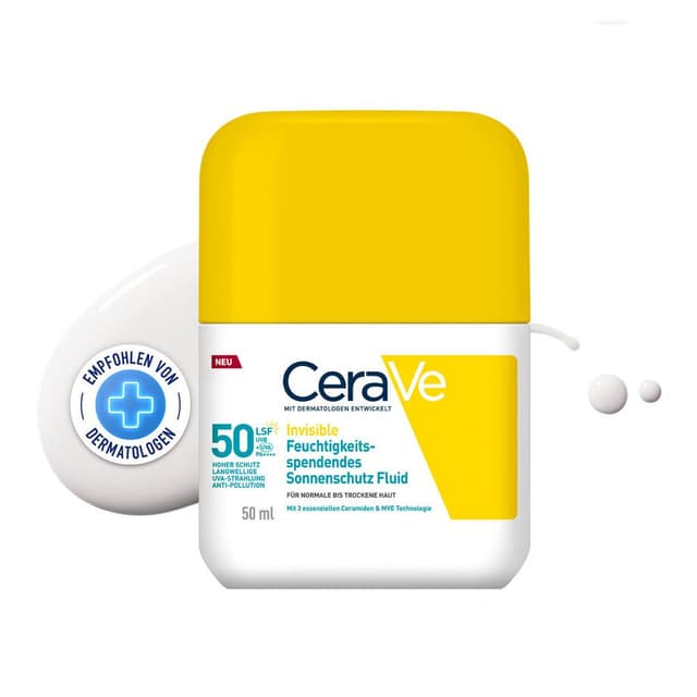 CeraVe Face Sunscreen SPF 50 – 50 ml