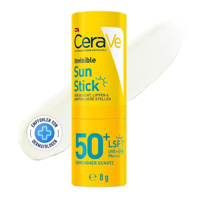 CeraVe Sonnenstick LSF 50+ mit Ceramiden – 8 g