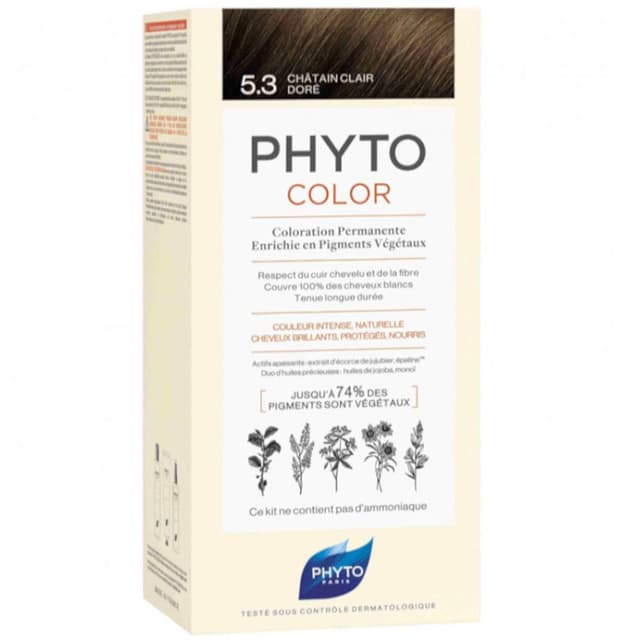 COLOR KIT 5,3 – Haarfarbe Hellbraun Gold