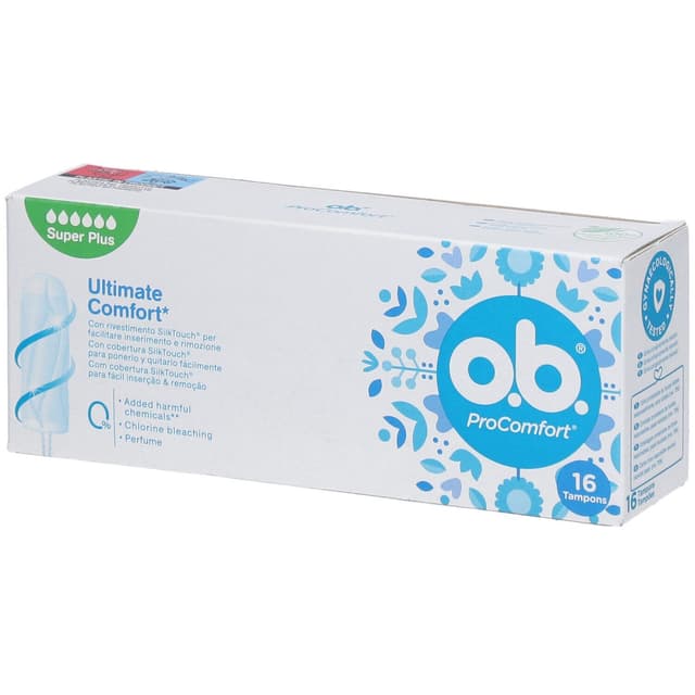 OB Pro Comfort Super Plus Tampons – 16 Stück