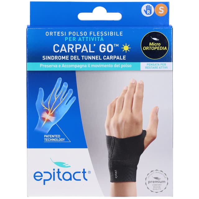 Epitact Carpal'Go DX – Handgelenk-Orthese Gr. S