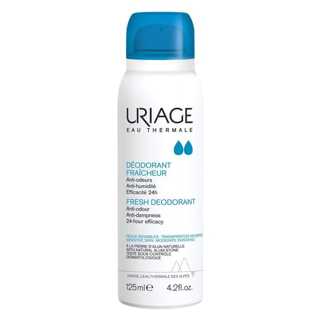 Uriage Déo Fraîcheur – 125 ml Spray-Deodorant