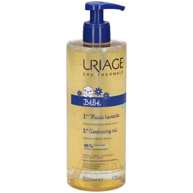Uriage Bébé Reinigungsöl – 500 ml