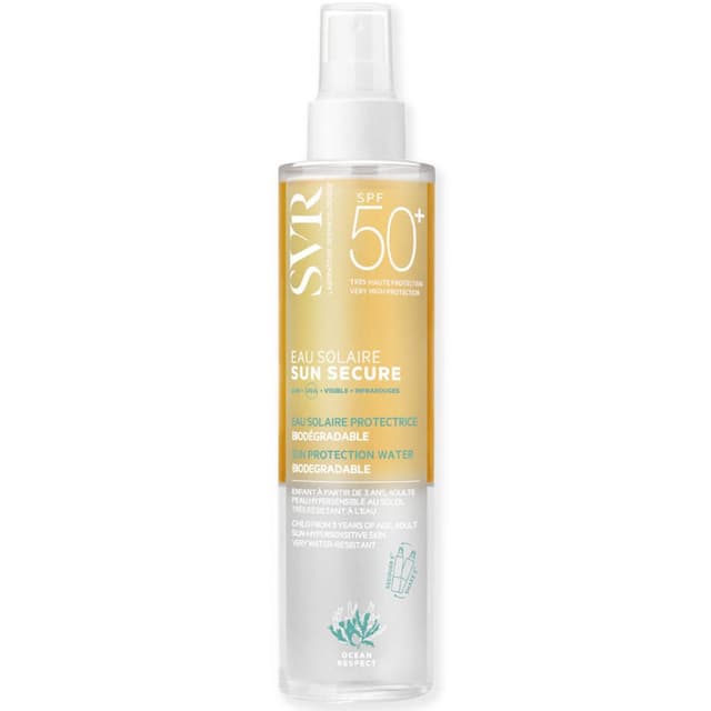 SVR Sun Secure Eau Solaire LSF 50 – Sonnenschutzwasser Gesicht & Körper