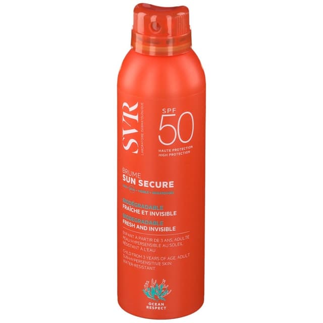 SVR Sun Secure Brume LSF 50+ – Sonnenspray Gesicht & Körper, 200 ml