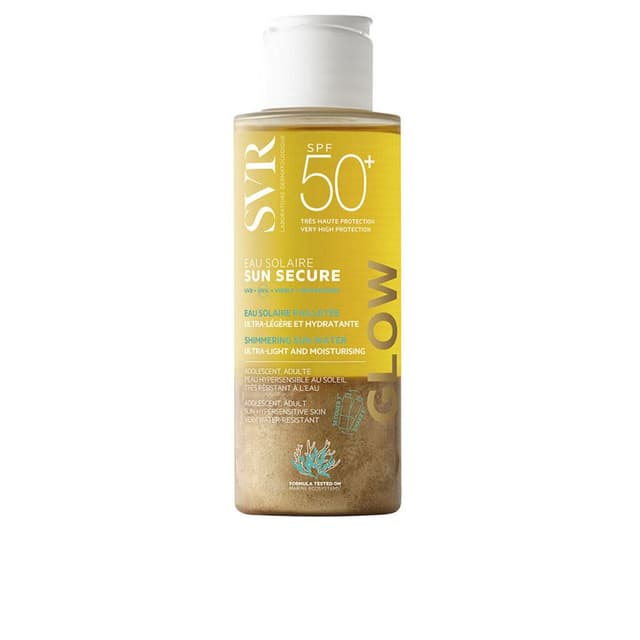 SVR Sun Secure Eau Solaire Glow LSF 50+ – Sonnenspray mit Schimmer