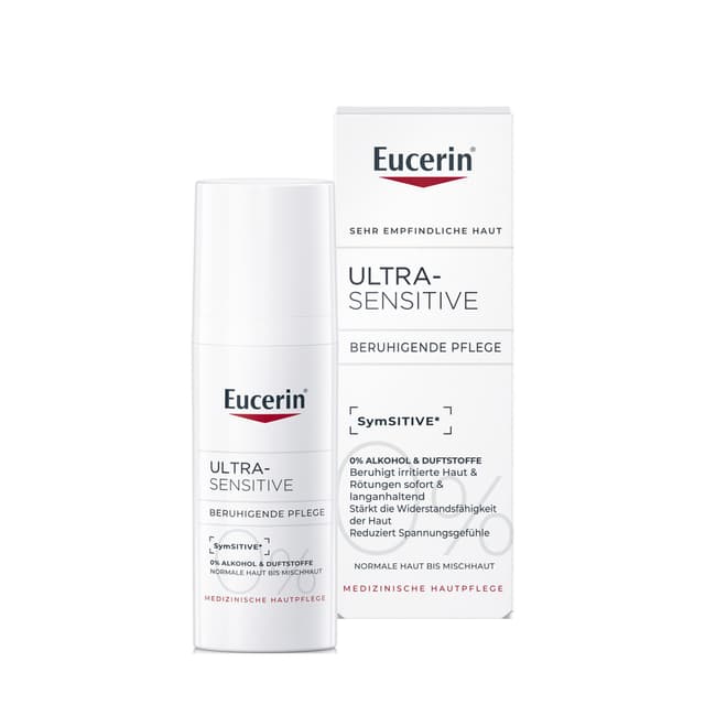 Eucerin Ultra Sensitive Lenitive Creme LSF 50