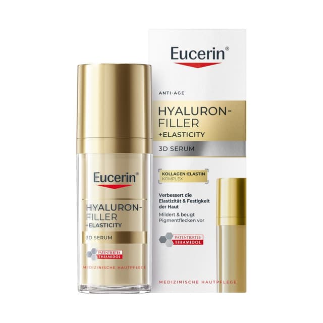Eucerin Hyaluron-Filler 3x Effect Serum – Anti-Age Gesichtsserum mit Hyaluronsäure