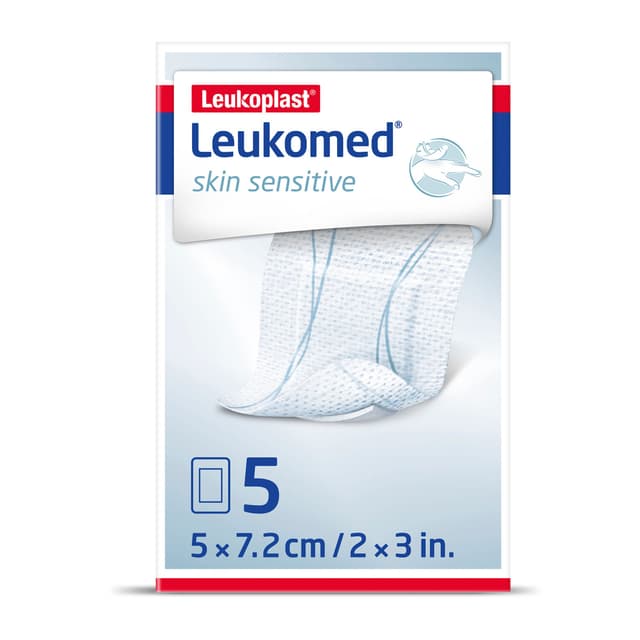 Leukomed Skin Sens Steriler Wundverband 5×7,2 cm