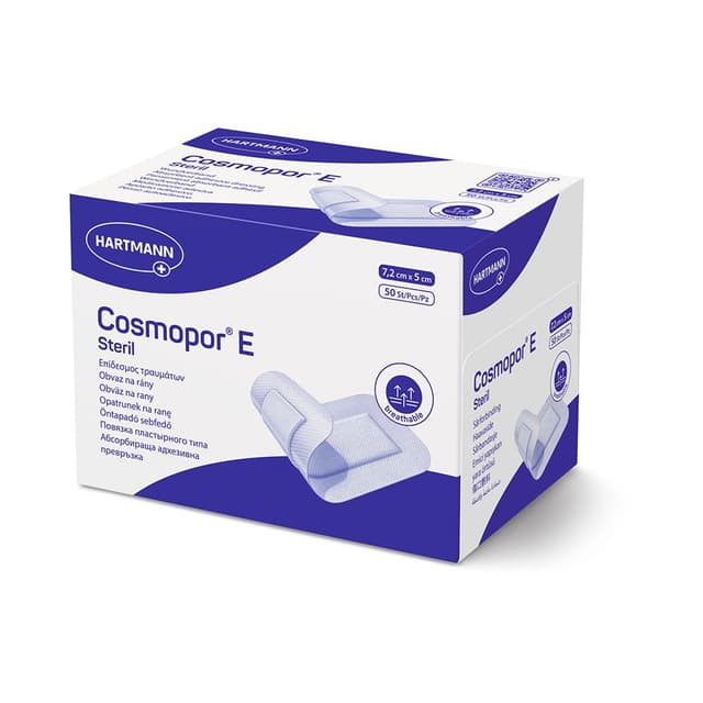 Cosmopor E Ceram Adh – Wundverband 7,2×5 cm