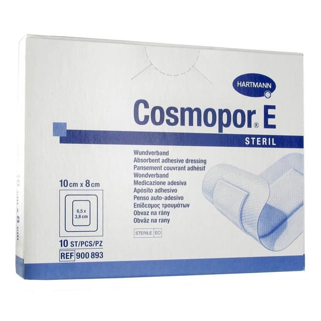 Cosmopor E Ceram Adh – Wundverband 10×8 cm