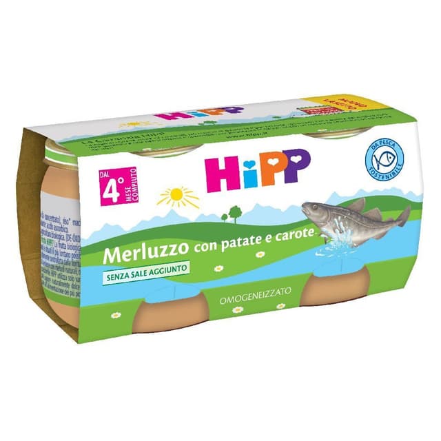 HiPP Omega-3 Fischpüree mit Kartoffeln – 2×80 g