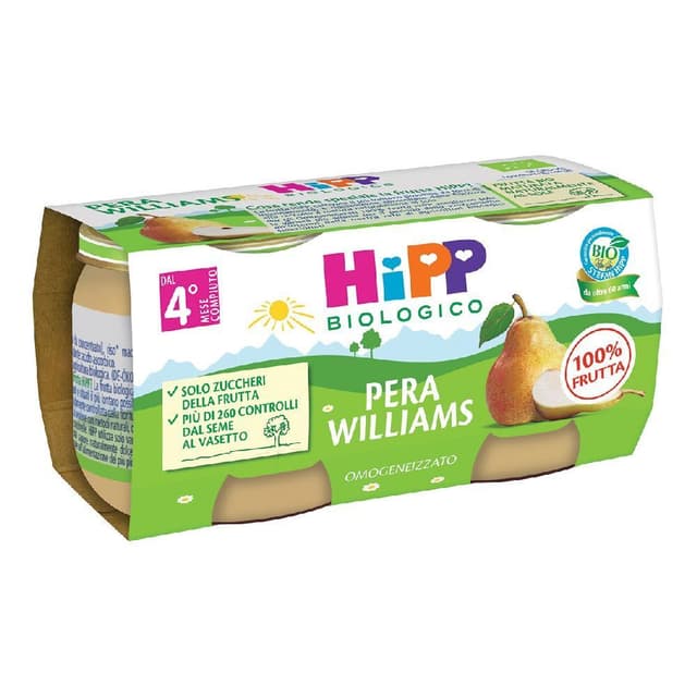 HiPP Homogenisierte Birne Williams – 2x80g
