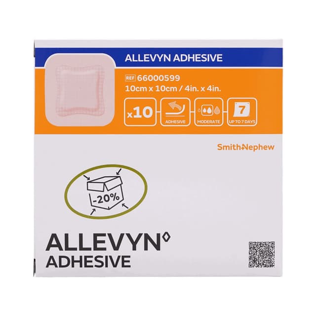 Allevyn Adhes – Wundauflagen 10x10 cm, 10 Stück