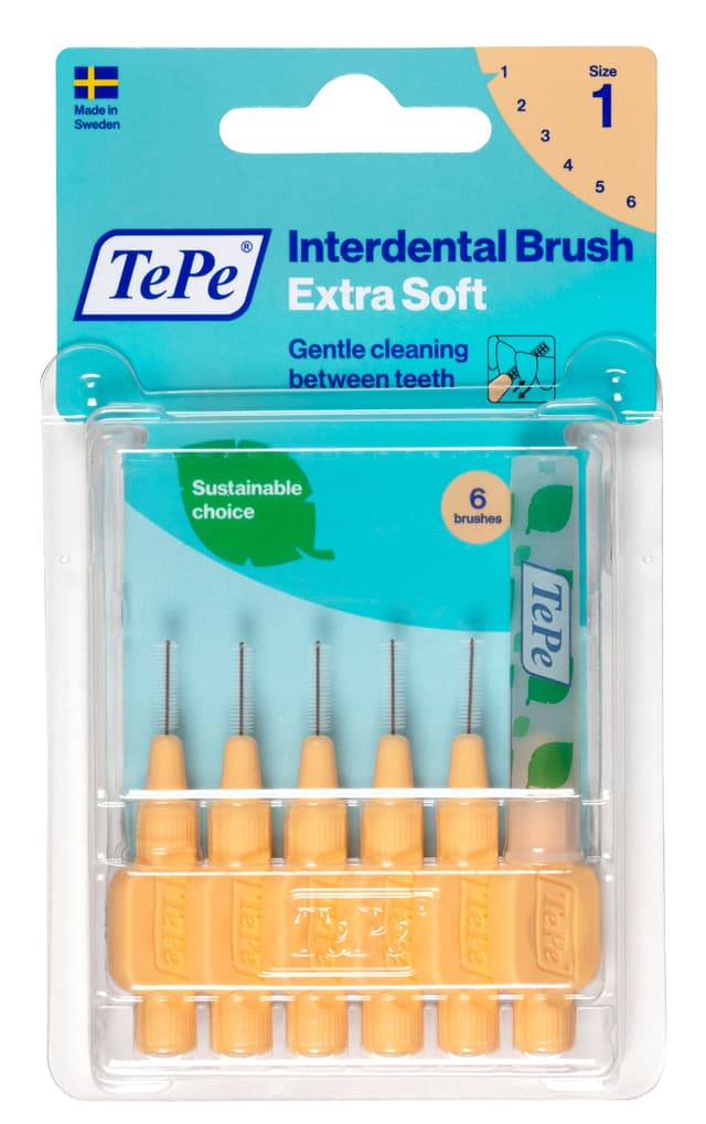 TePe Interdentalbürste X-Soft Orange 0,45 mm