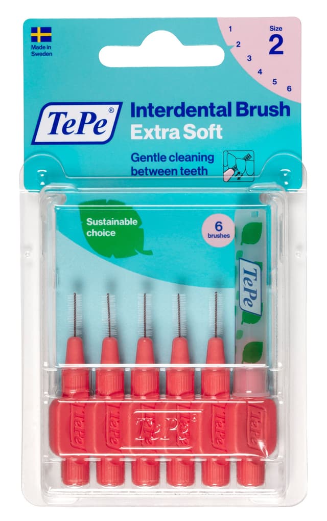 TePe Interdentalbürste X-Soft Rot 0,5 mm
