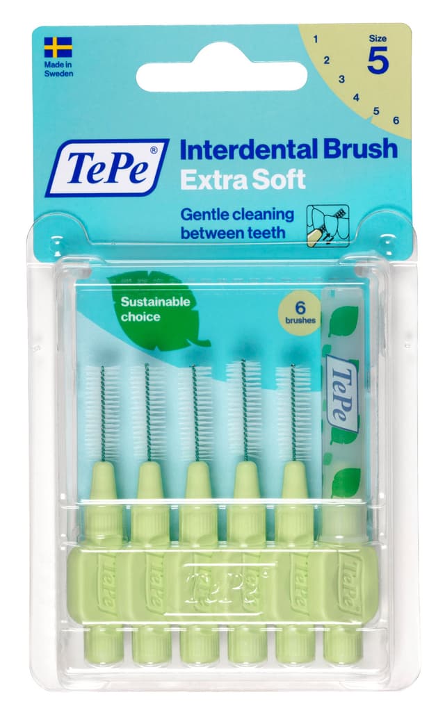 TePe Interdentalbürste X-Soft Grün 0,8 mm
