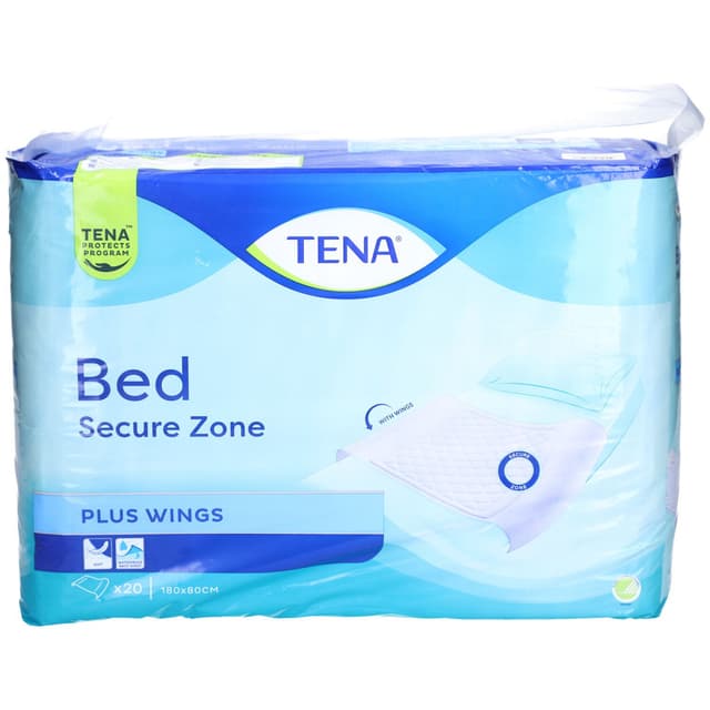 TENA Bed Plus Wings – Bettschutzauflagen 80x180 cm